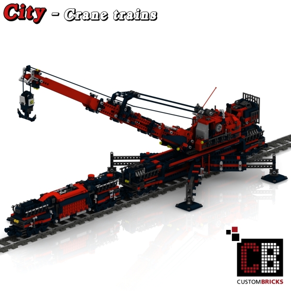 Custom 2 Trains with cranes
