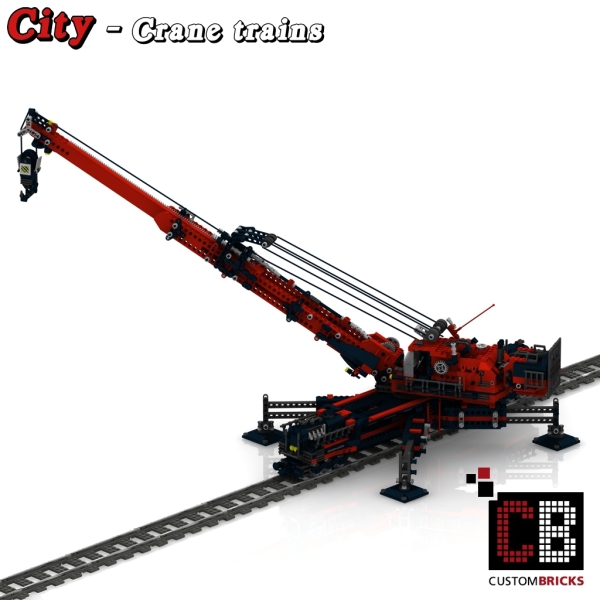 Custom 2 Trains with cranes
