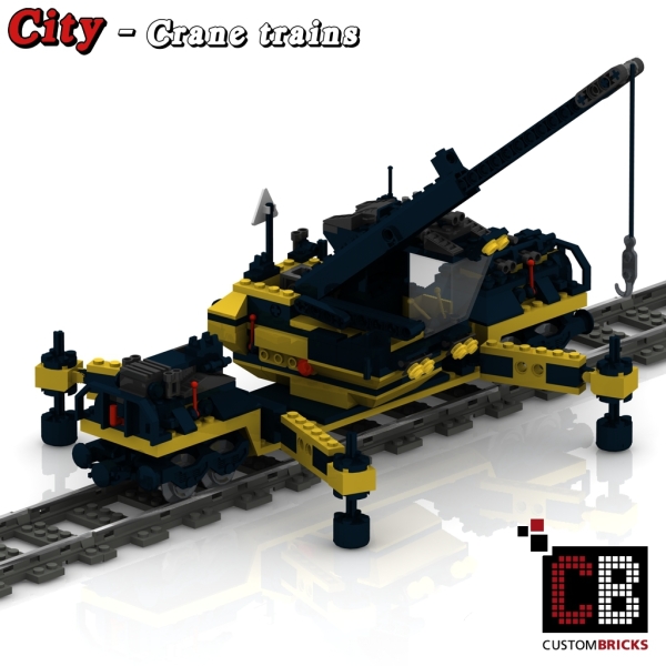 Custom 2 Trains with cranes