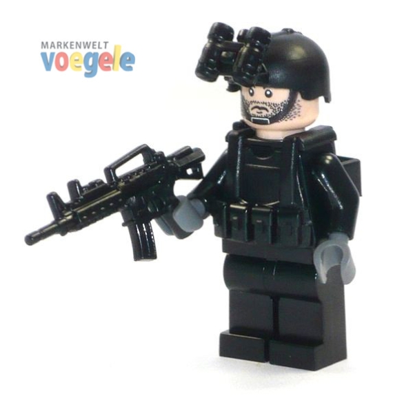 5 Custom Beret schwarz Barett für LEGO® Figuren Helm Soldat französiche Armee 