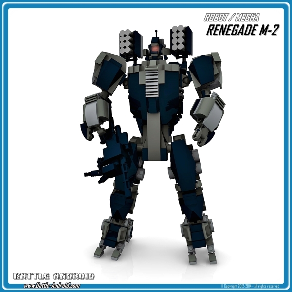 CUSTOM PDF building instructions RENEGADE black grey for LEGO bricks