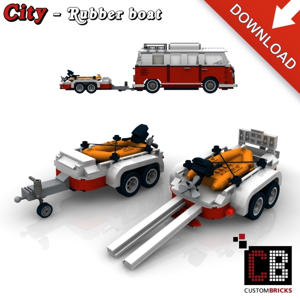Custom instruction for T1-Bus Trailer with boat