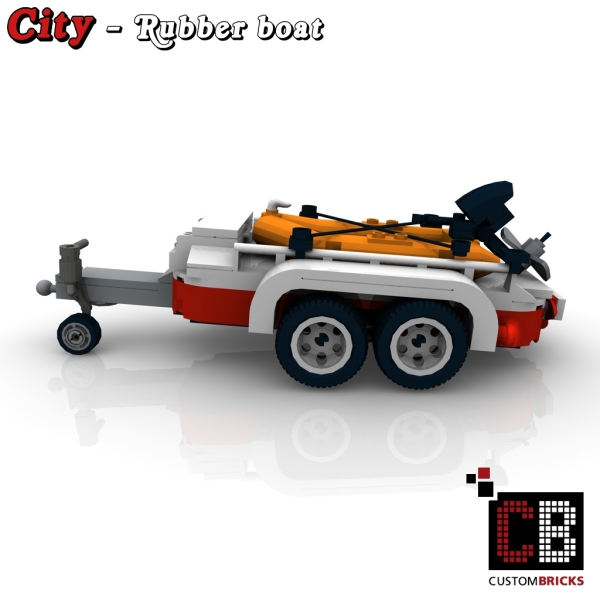 Custom instruction for T1-Bus Trailer with boat