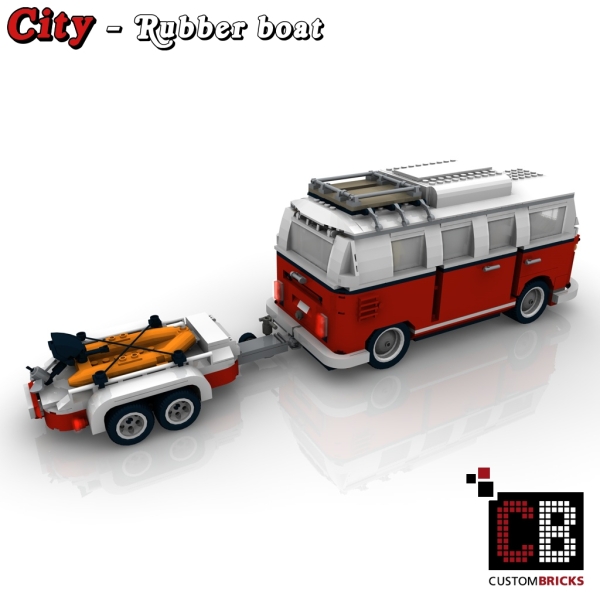 Custom instruction for T1-Bus Trailer with boat