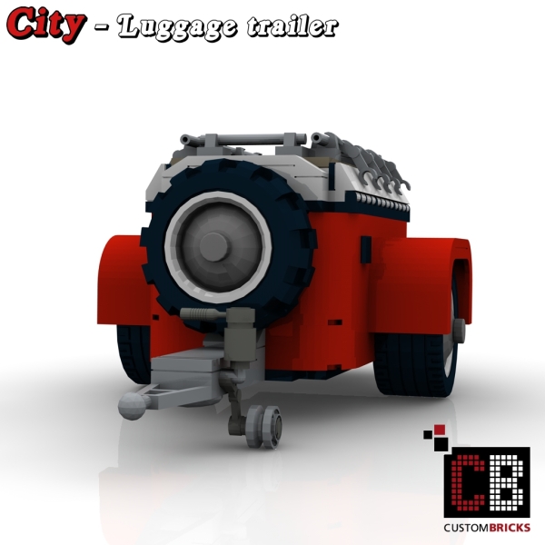Custom instruction for T1 Luggage Trailer for 10220 T1