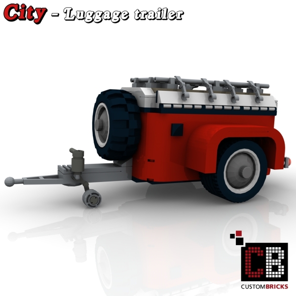 Custom instruction for T1 Luggage Trailer for 10220 T1