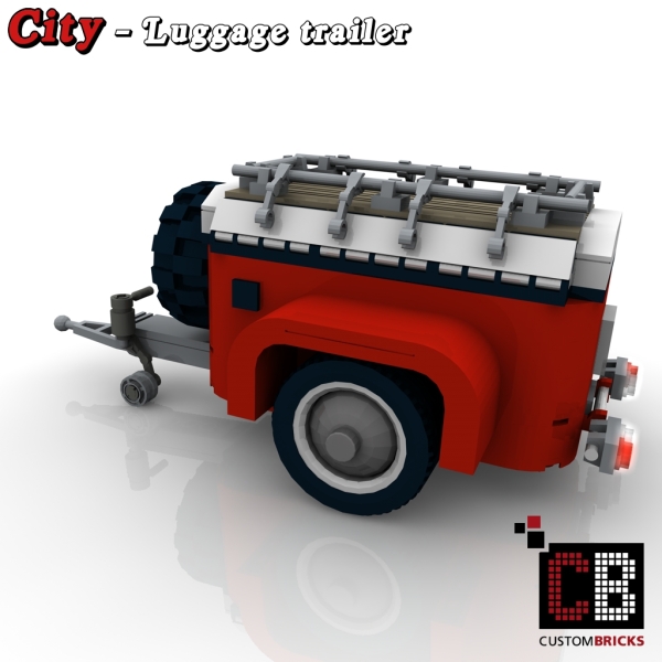 Custom instruction for T1 Luggage Trailer for 10220 T1