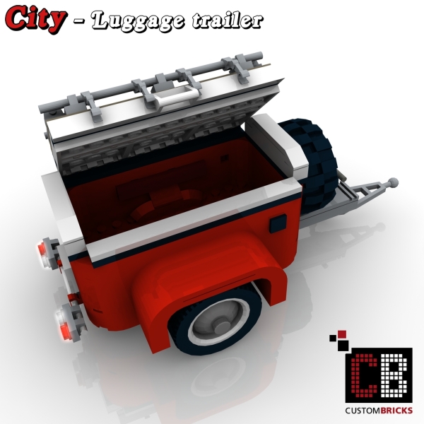 Custom instruction for T1 Luggage Trailer for 10220 T1