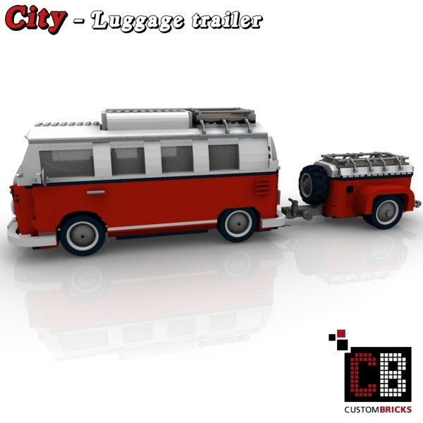 Custom instruction for T1 Luggage Trailer for 10220 T1